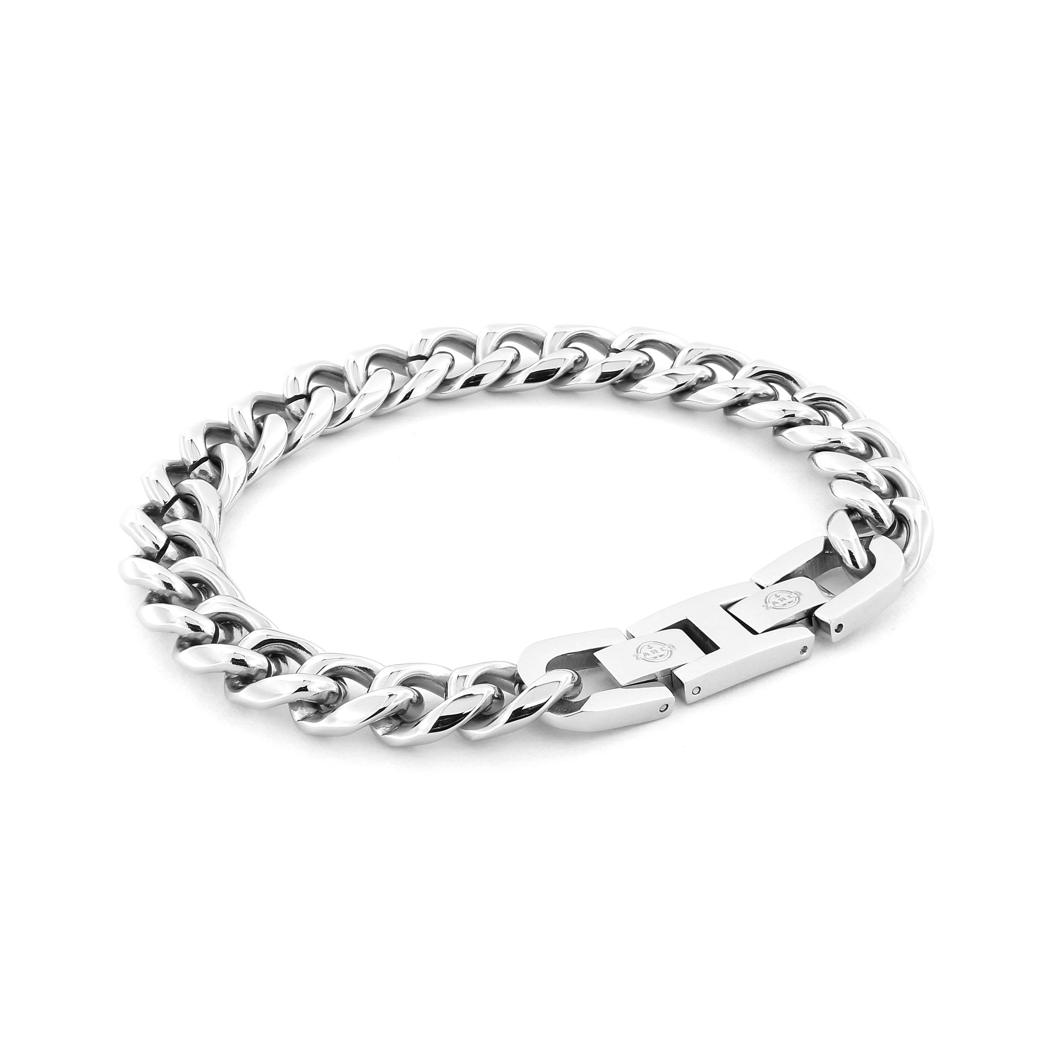 Pulseira Homem Invictus Prateada